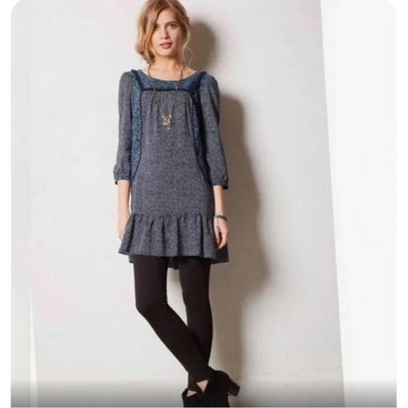 Anthropologie Holding Horses Paix Floral Mini Dress - Picture 13 of 13